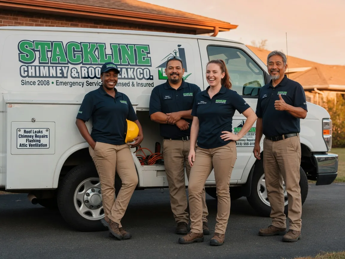Chimney flashing repair company in Centerville, PA